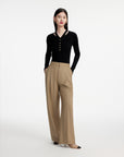 EP YAYING Wool Knitted Sweater