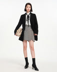 EP YAYING Tailored Wool Coat