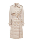 EP YAYING Trench-style Down Jacket