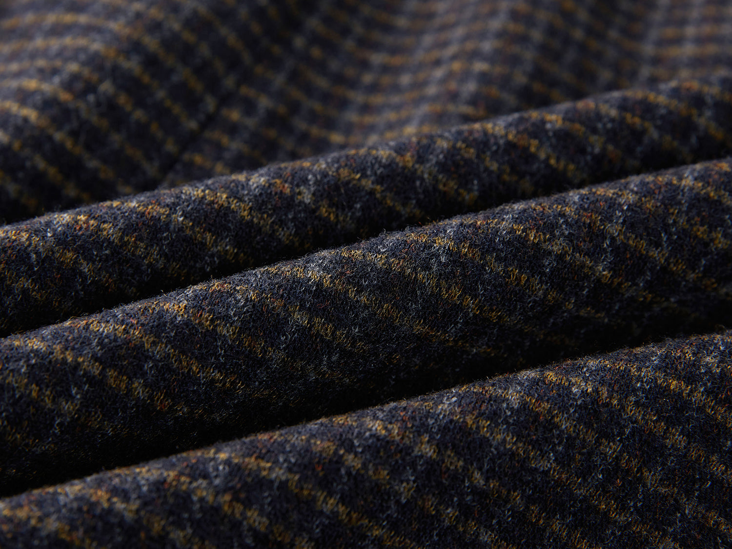 EP YAYING Wool Plaid Skirt