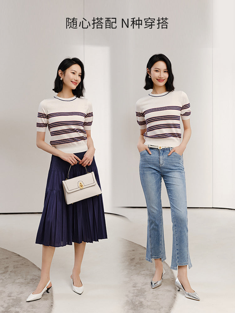 YAYING Round Neck Sweater