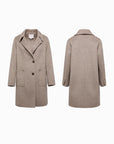 EP YAYING No-dye Wool Coat