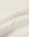 EP YAYING Stand-up Collar Cashmere Knit Top