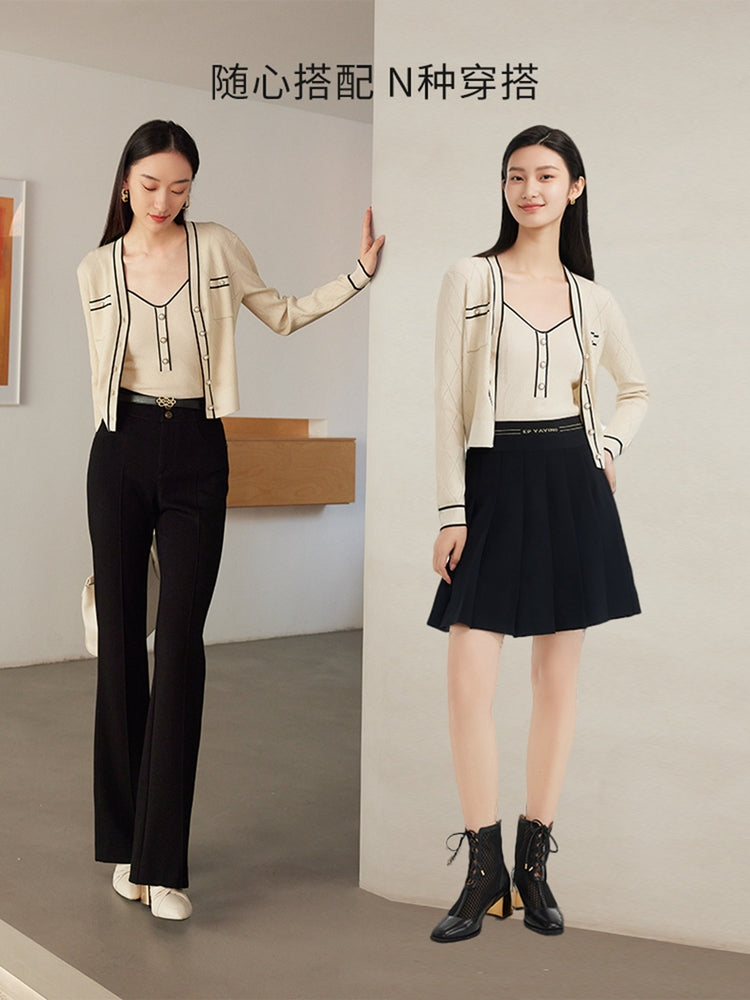 EP YAYING Crepe Vest
