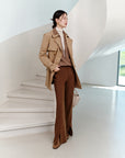 EP YAYING Trench-style Down Jacket