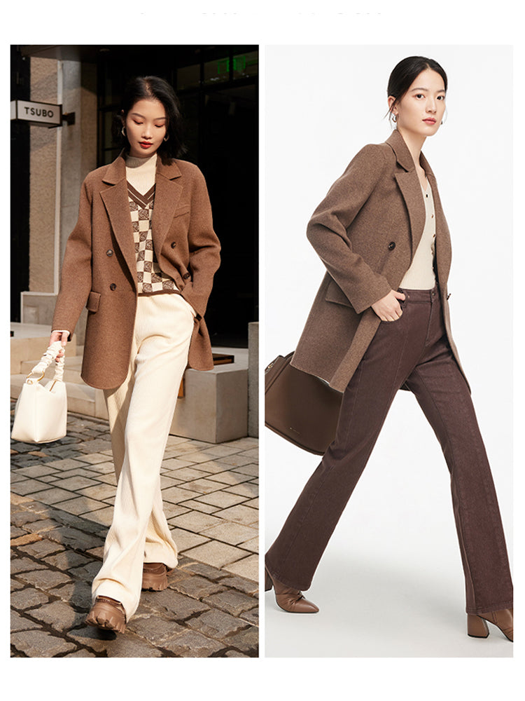 EP YAYING Yak Wool Coat