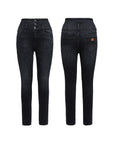 EP YAYING Springy Cropped Jeans