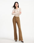 EP YAYING Flare-Leg Pants