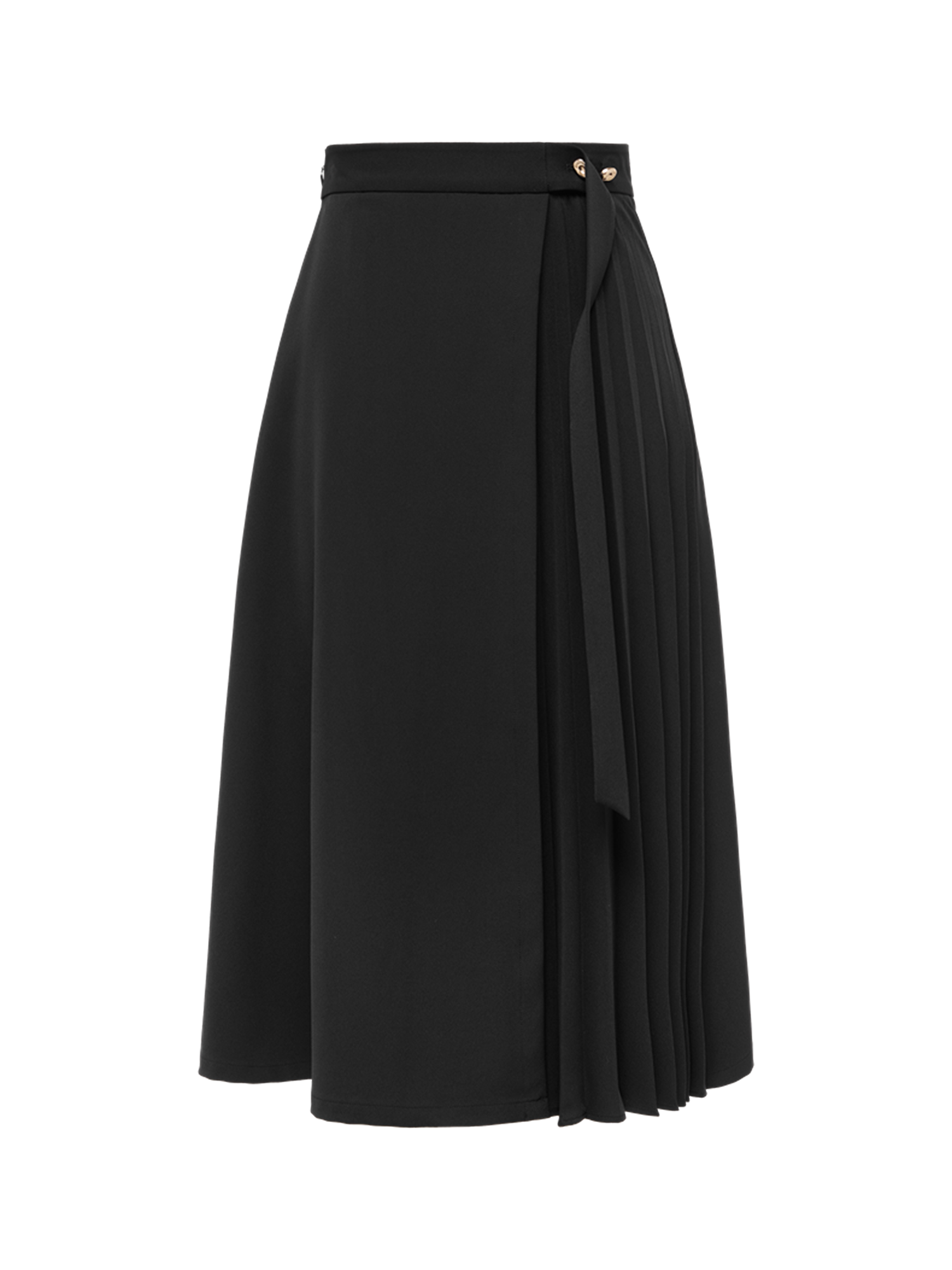 EP YAYING Cropped Pleated Skirt