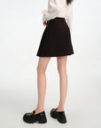 EP YAYING A-Shaped Pleated Mimiskirt