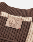 EP YAYING Yak Wool Checked Sweater