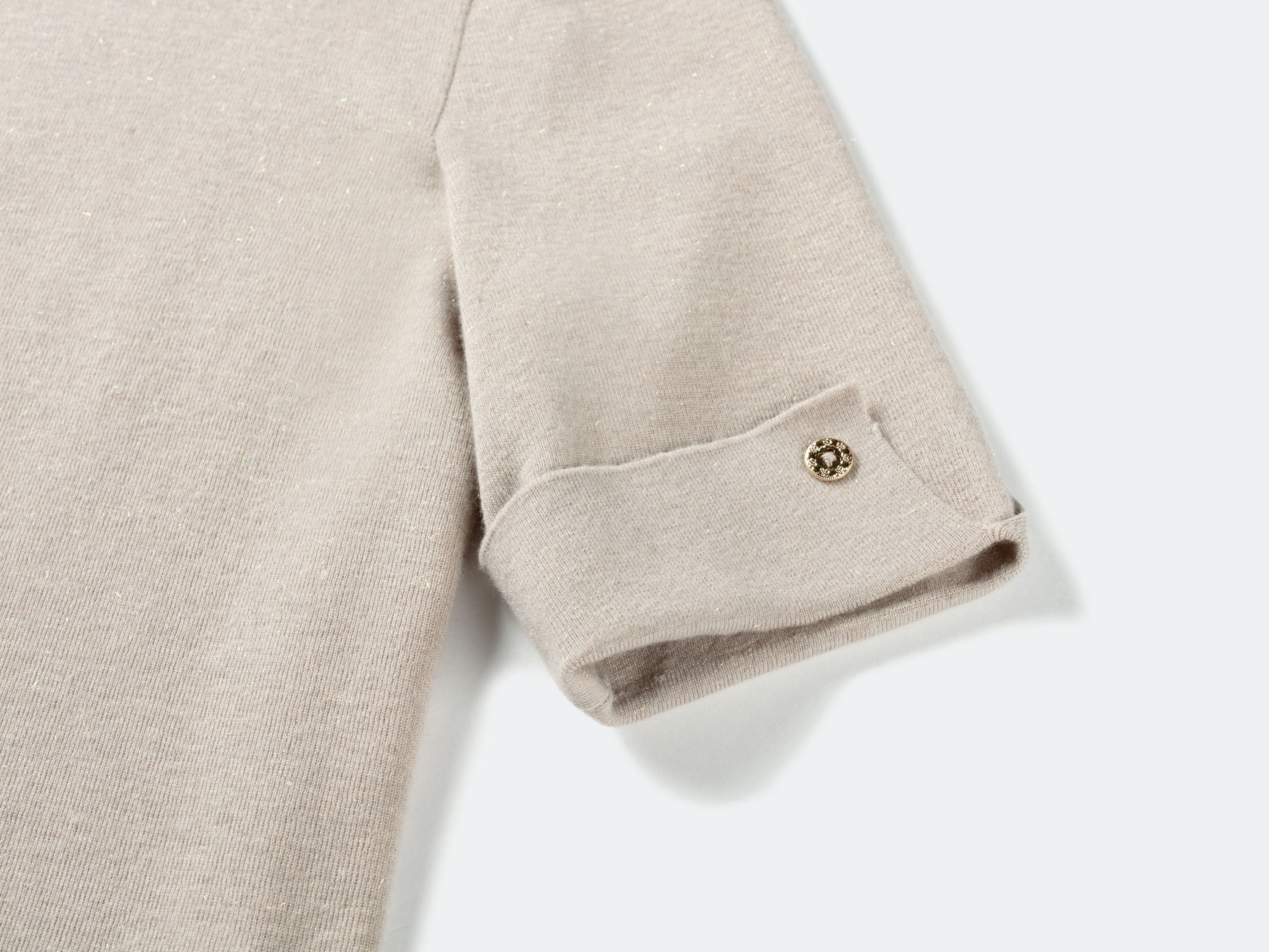 EP YAYING Round-Neck Knit Top