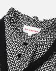 EP YAYING Geometric Hearts Print Blouse