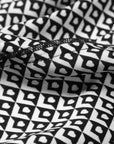 EP YAYING Geometric Hearts Print Blouse