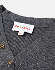 EP YAYING Wool V-neck Fit Sweater Top