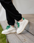 EP YAYING Platform Sneakers in Leather