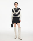 EP YAYING A-Shaped Pleated Mimiskirt