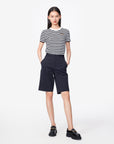 EP YAYING Black Bermudas Shorts