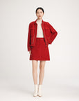 YAYING A-line Midi Skirt