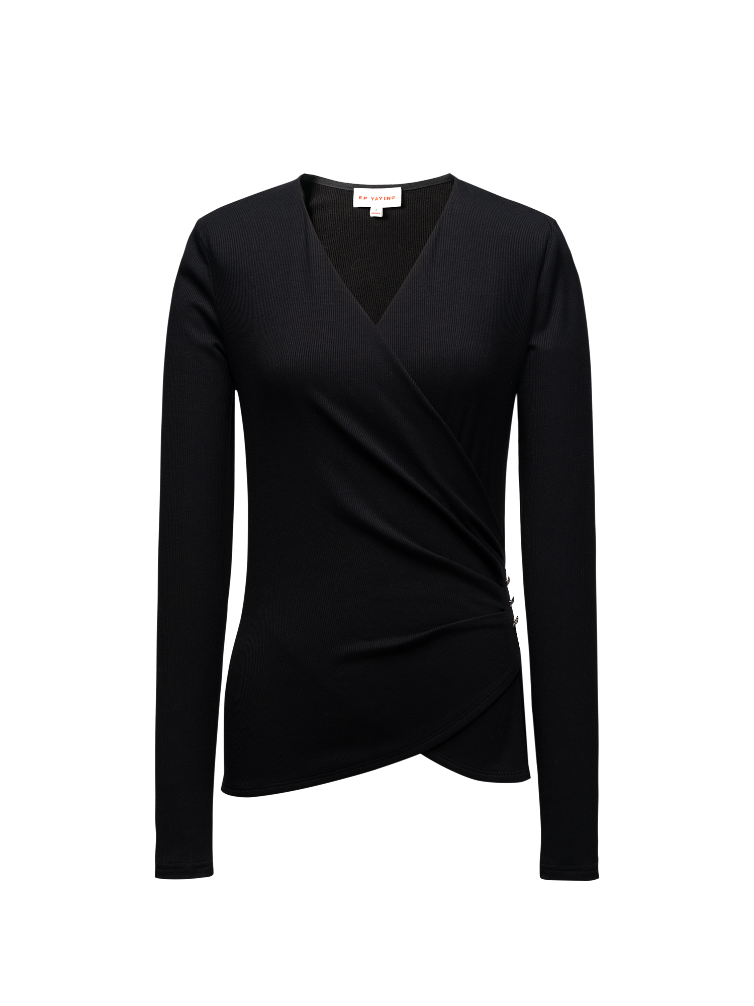 EP YAYING Long-sleeve V-neck Top